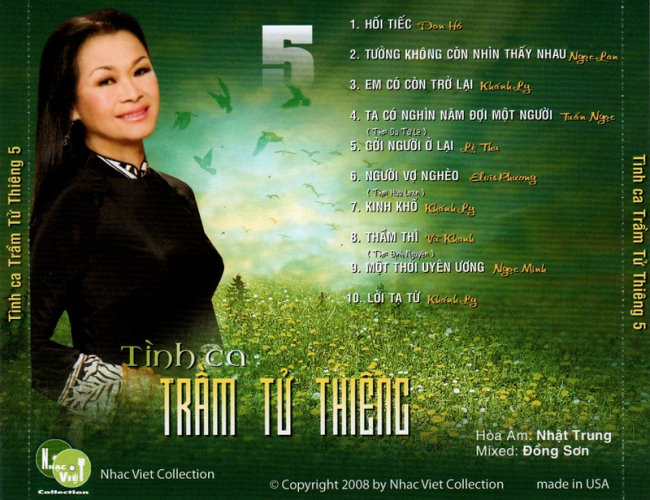 Nhạc Việt CD - Tình Ca Trầm Tử Thiêng 5
