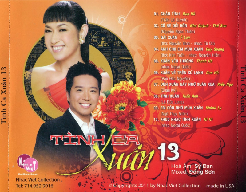 Nhạc Việt CD - Tình Ca Xuân 13