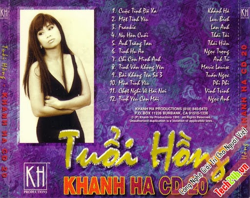Khánh Hà CD020 - Tuổi Hồng
