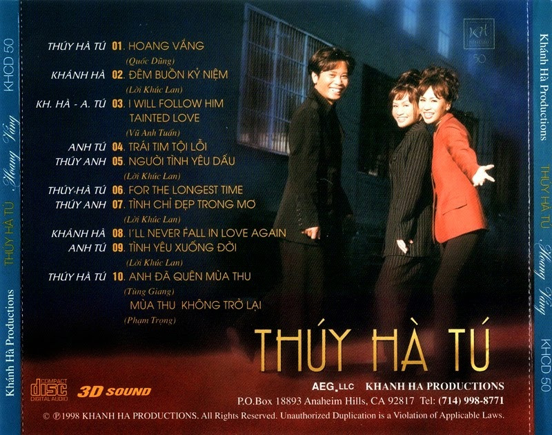 Khánh Hà CD050 - Hoang Vắng