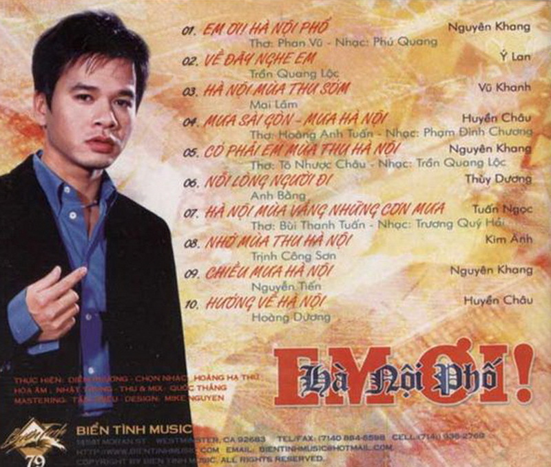 Biển Tình CD079 - Em Ơi Hà Nội Phố