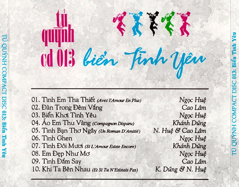 Tú Quỳnh CD013 - Biển Tình Yêu