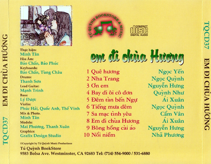 Tú Quỳnh CD037 - Em Đi Chùa Hương