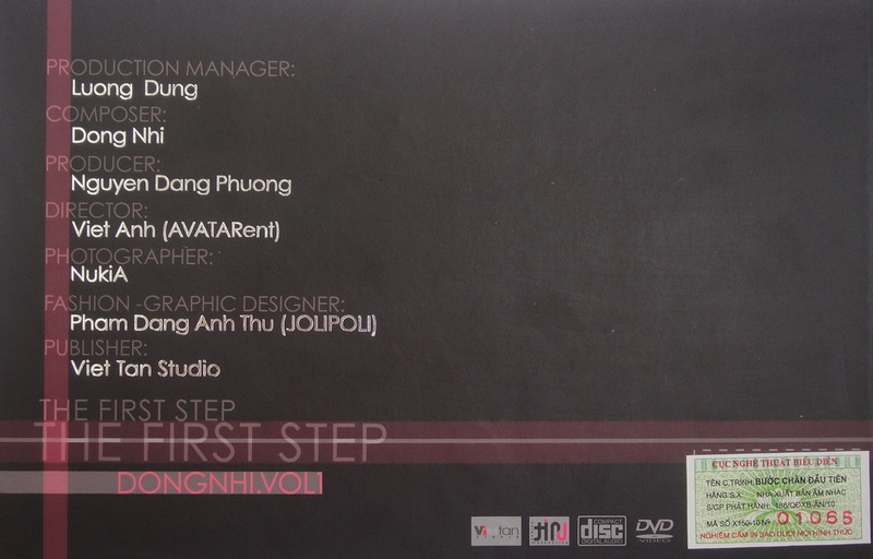 Viết Tân CD - Đông Nhi Vol 1 - Bước Chân Đầu Tiên (The First Step)