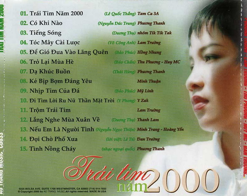 Áo Trắng CD33 - Trái Tim Năm 2000