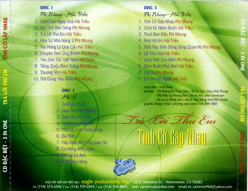 Eagle CD3 - Tình Cờ Gặp Nhau