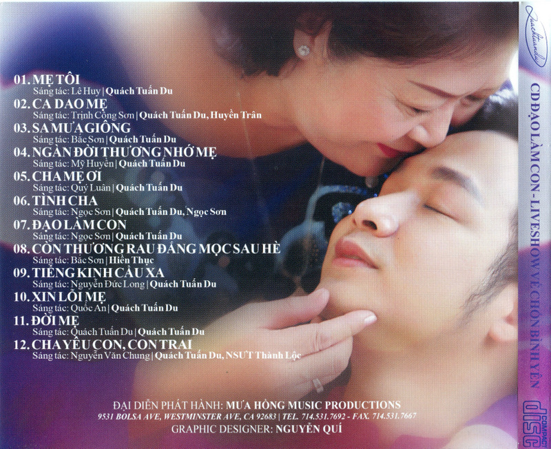 Mưa Hồng CD - Đạo Làm Con