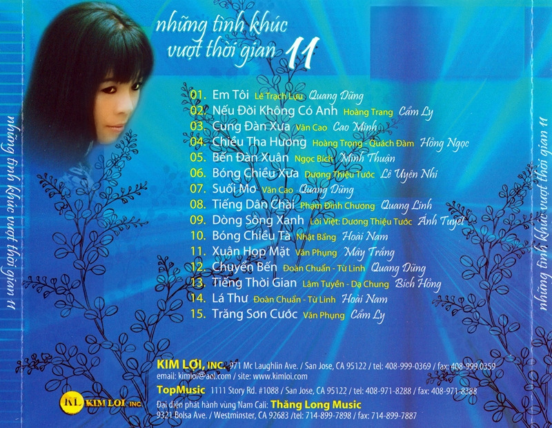 Kim Lợi CD - Những Tình Khúc Vượt Thời Gian 11