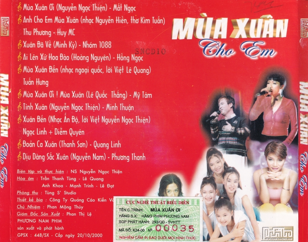 Phương Nam CD - Mùa Xuân Ơi, Mùa Xuân Cho Em