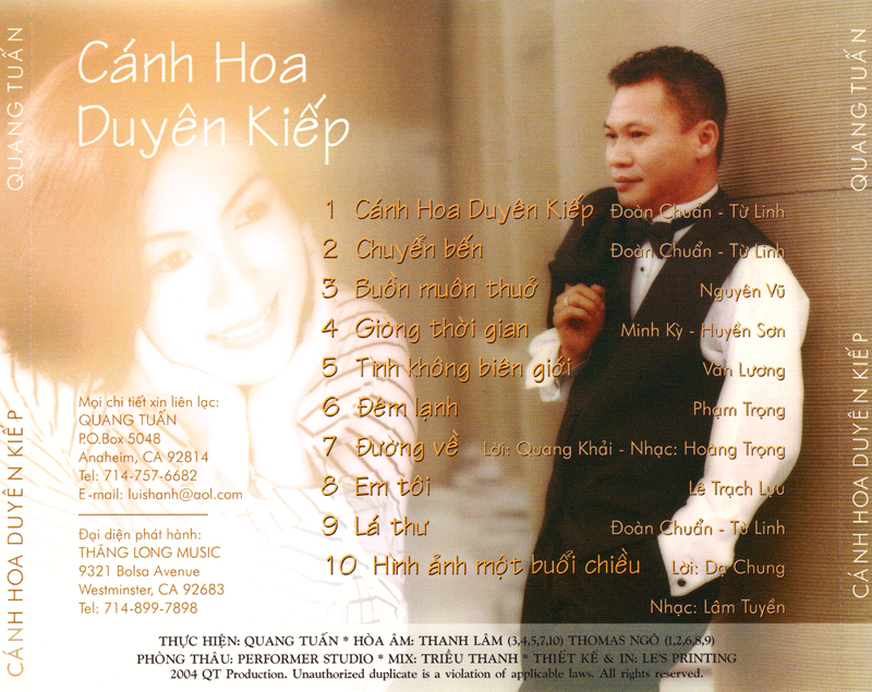 Quang Tuấn CD - Cánh Hoa Duyên Kiếp