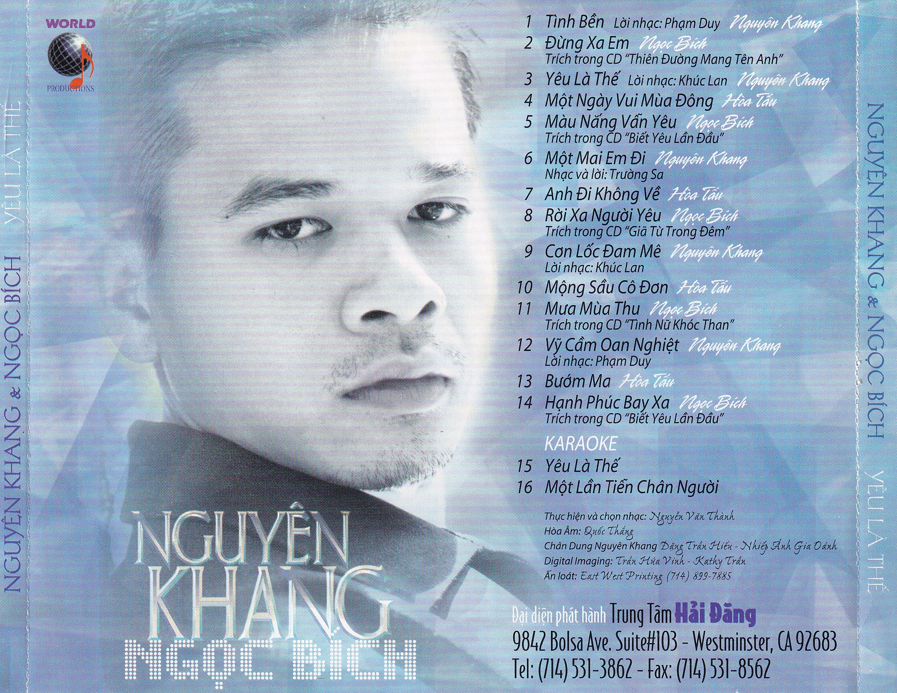 Hải Đăng CD - Yêu Là Thế - Nguyên Khang & Ngọc Bích