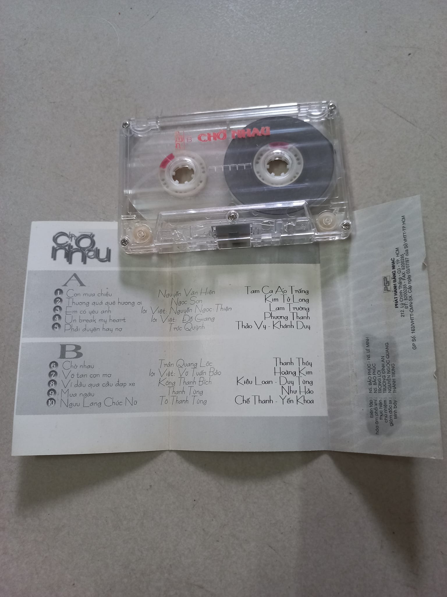 Tape PGP - Chờ Nhau