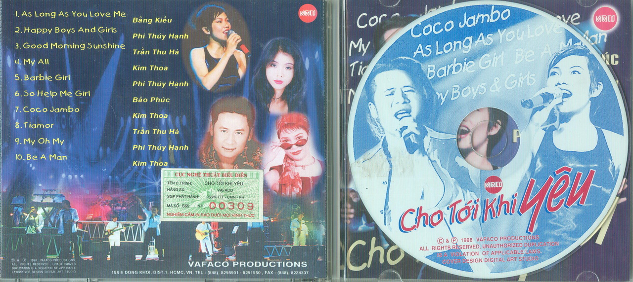 Vafaco CD - Cho Tới Khi Yêu