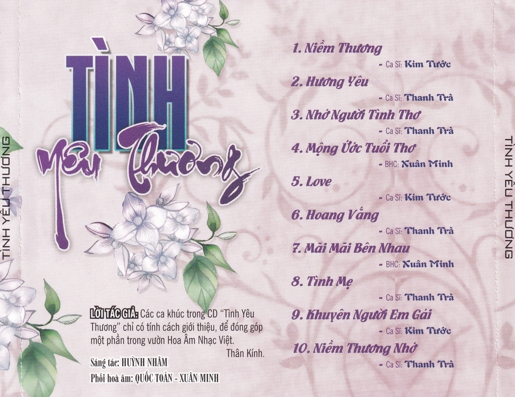 Tình Khúc Huỳnh Nam - Tình Yêu Thương