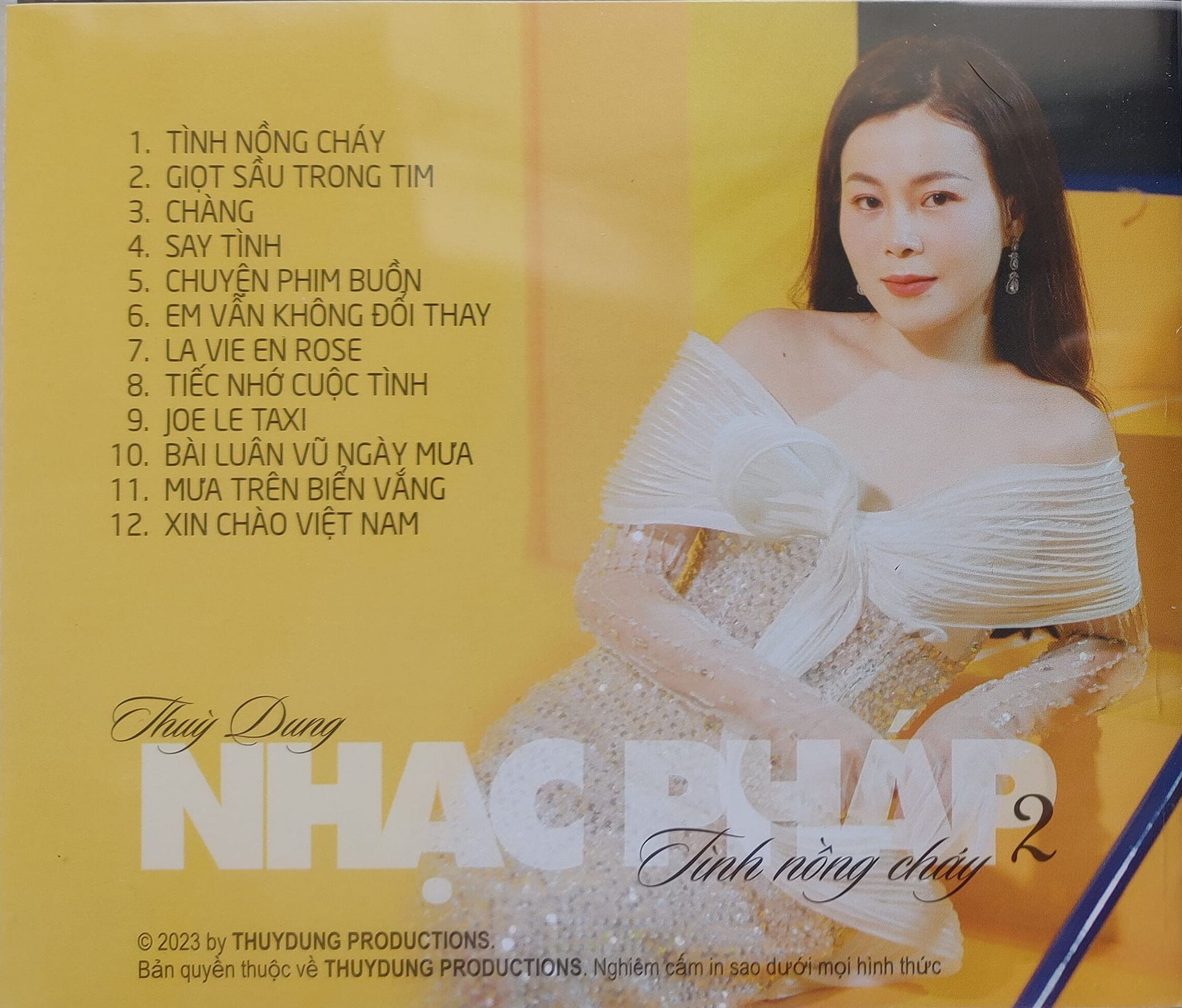 Thùy Dung CD - Nhạc Pháp 2 - Tình Nồng Cháy