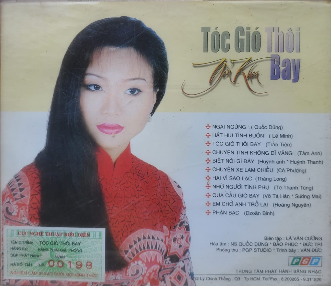 PGP CD047 - Tóc Gió Thôi Bay - Yến Khoa