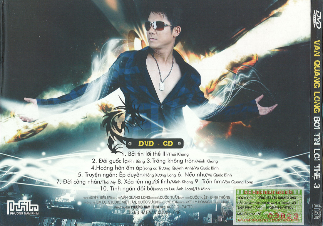 Phương Nam CD - Bởi Tin Lời Thề 3 - Vân Quang Long