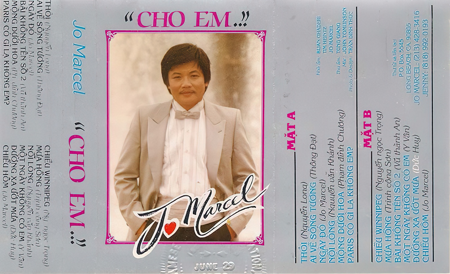 Làng Văn CD - Cho Em - Jo Marcel