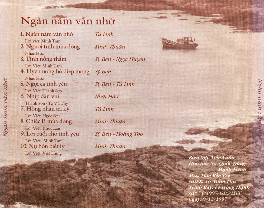 VBStar CD - Ngàn Năm Vẫn Nhớ