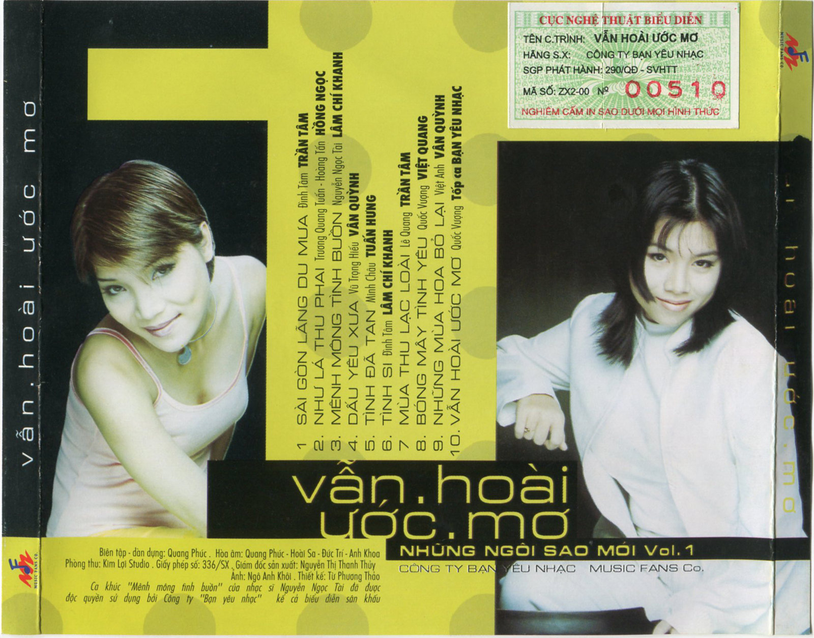 Music Fans CD - Vẫn Hoài Ước Mơ