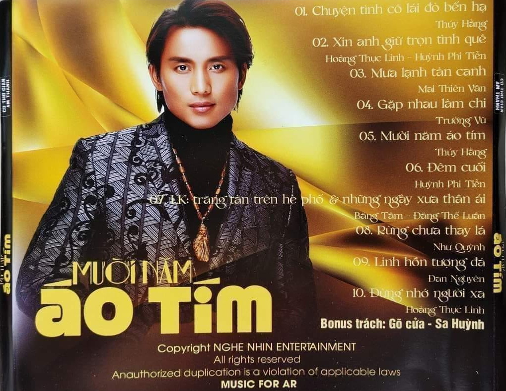 Nghe Nhìn CD - Mười Năm Áo Tím