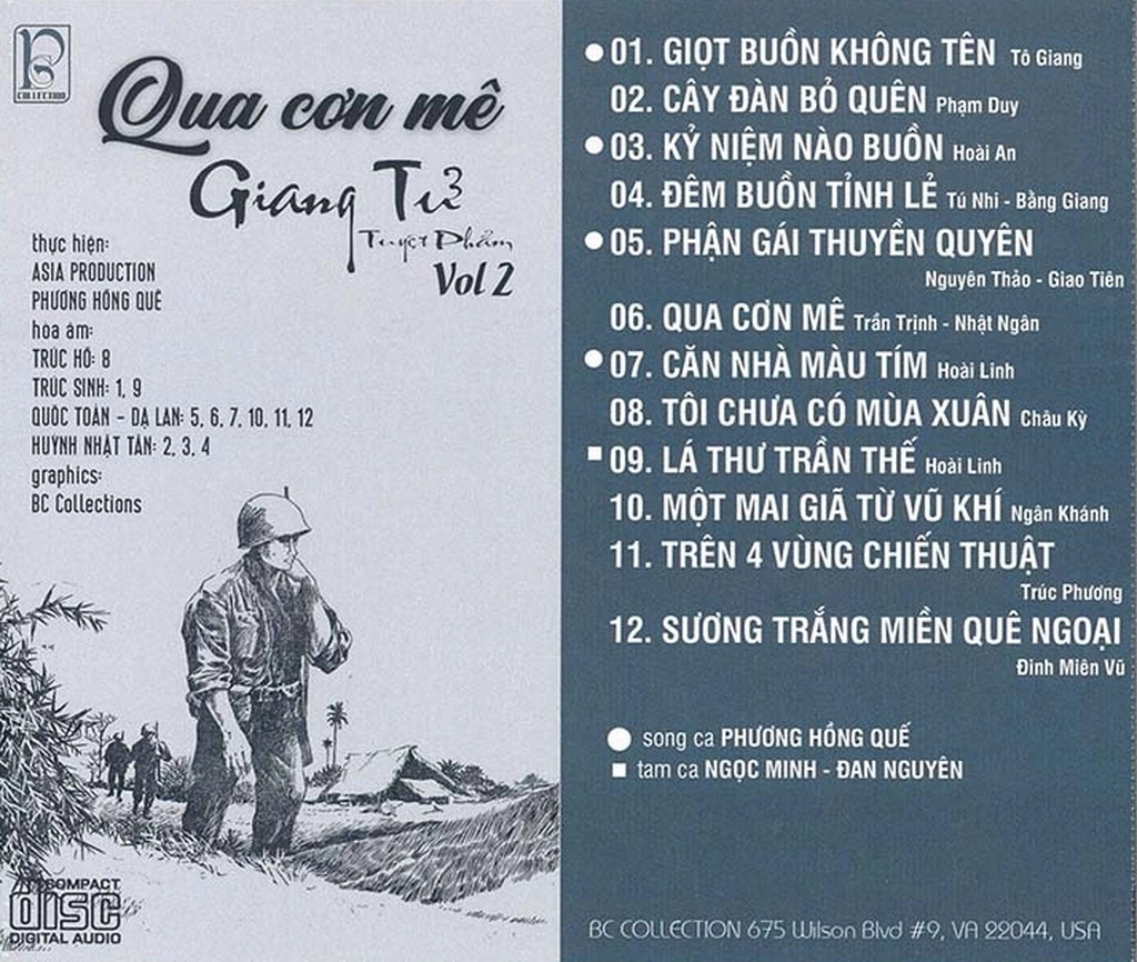 BC Collection - Qua Cơn Mê - Giang Tử