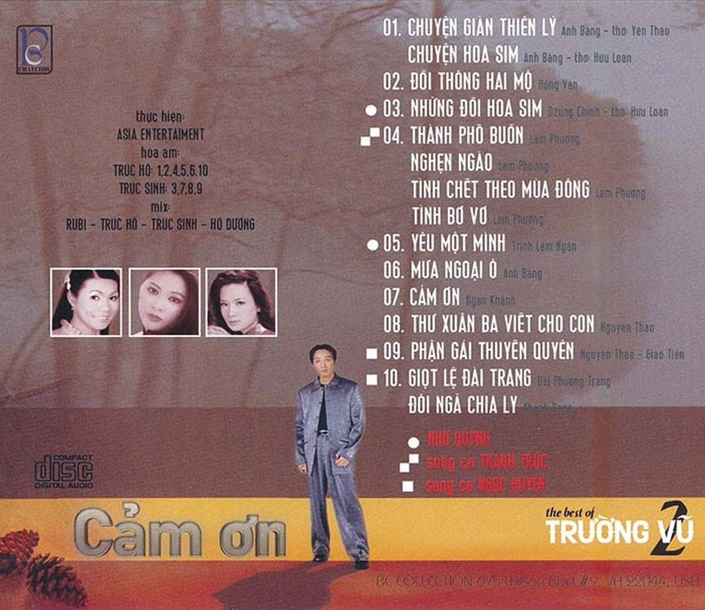BC Collection - The Best of Trường Vũ 2 - Cảm Ơn
