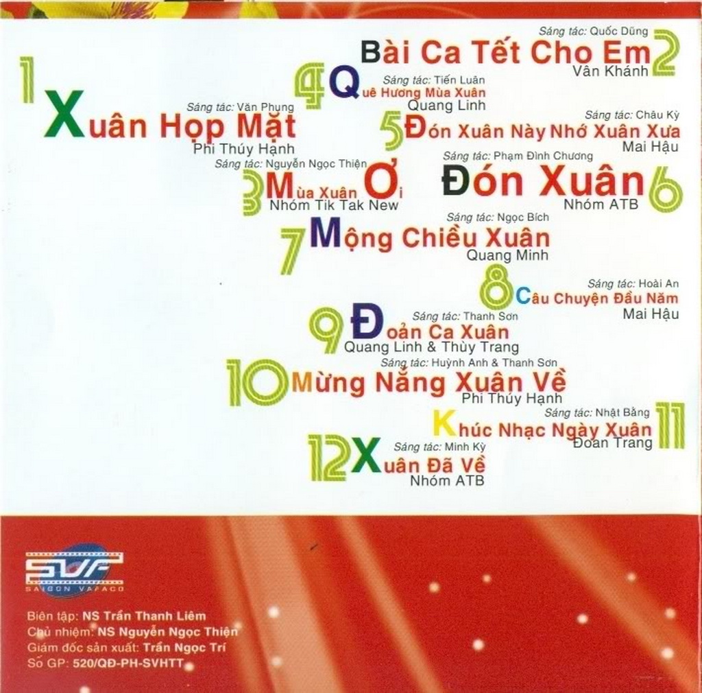Vafaco CD - Xuân Đã Về
