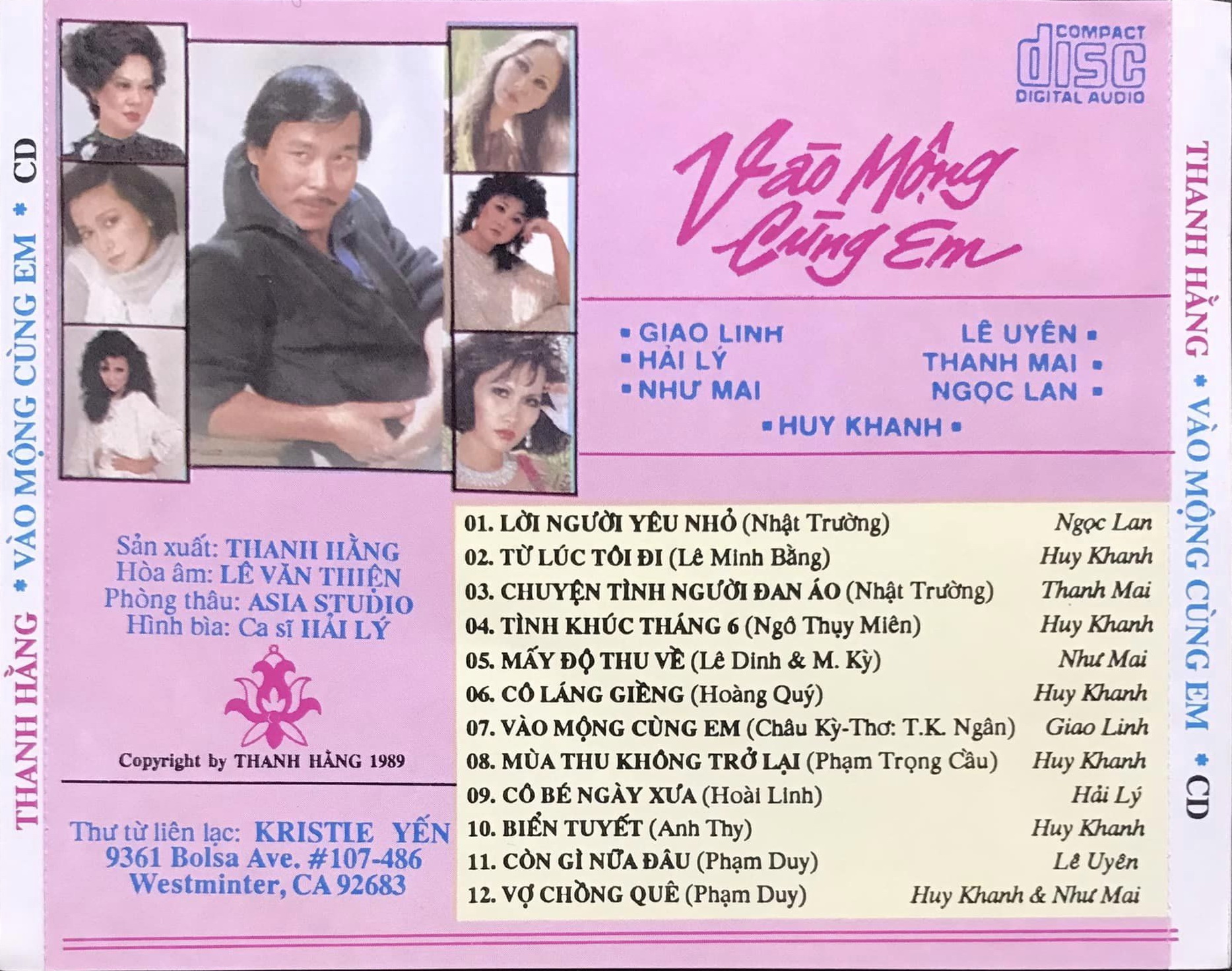 Làng Văn (Hi-Res) - Vào Mộng Cùng Em - Huy Khánh