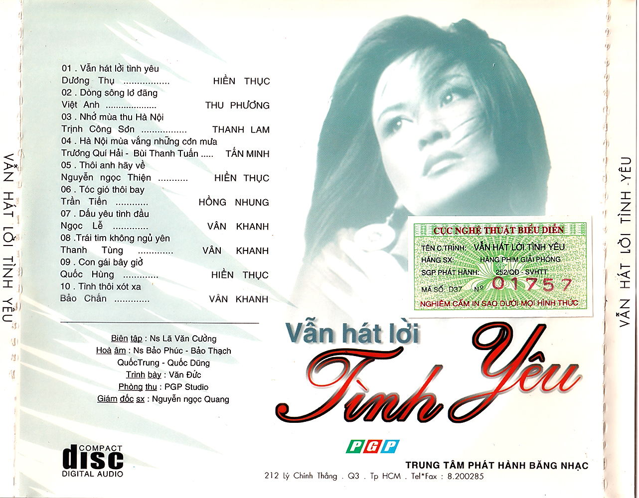 PGP CD - Vẫn Hát Lời Tình Yêu