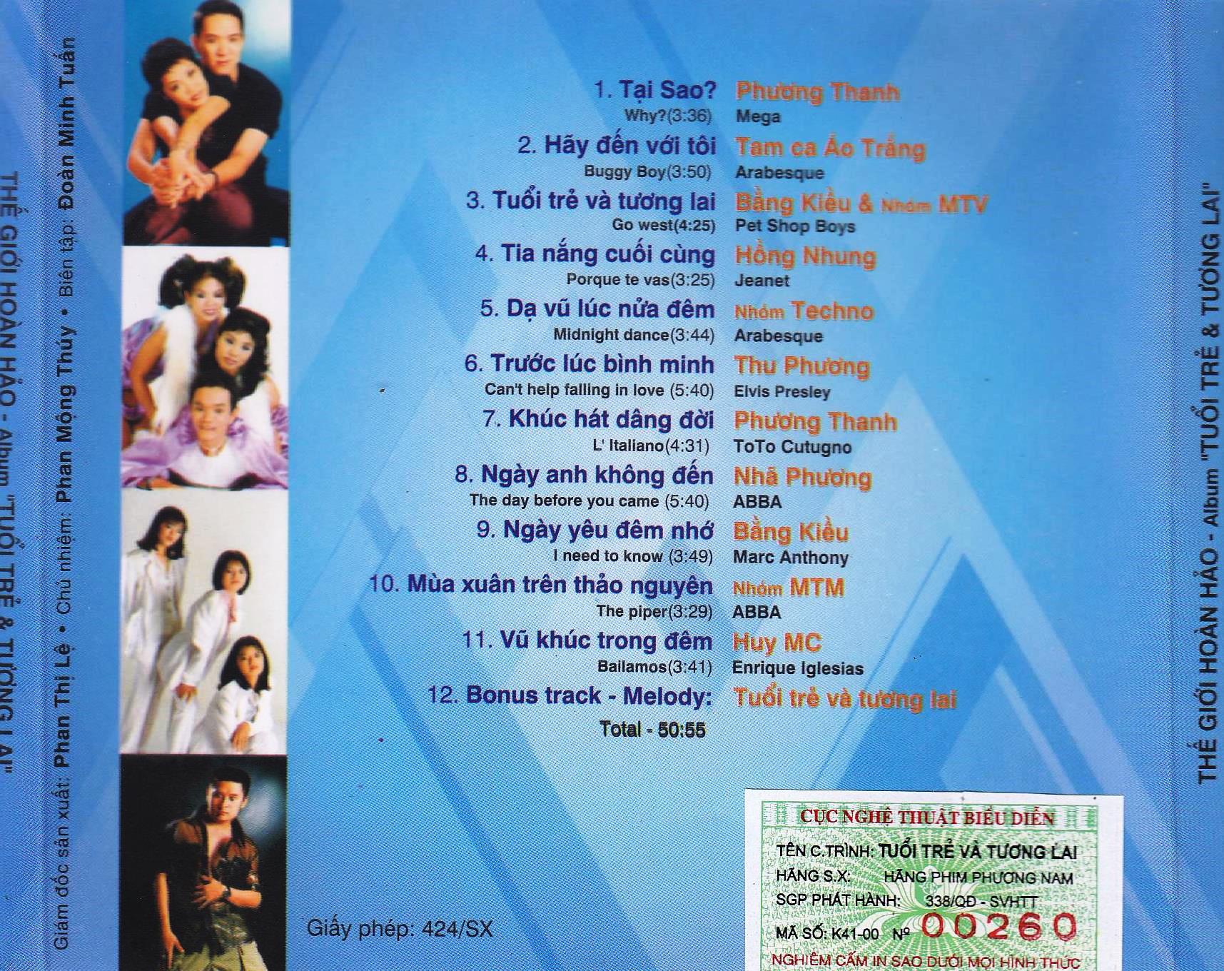 Phương Nam CD - Thế Giới Hoàn Hảo