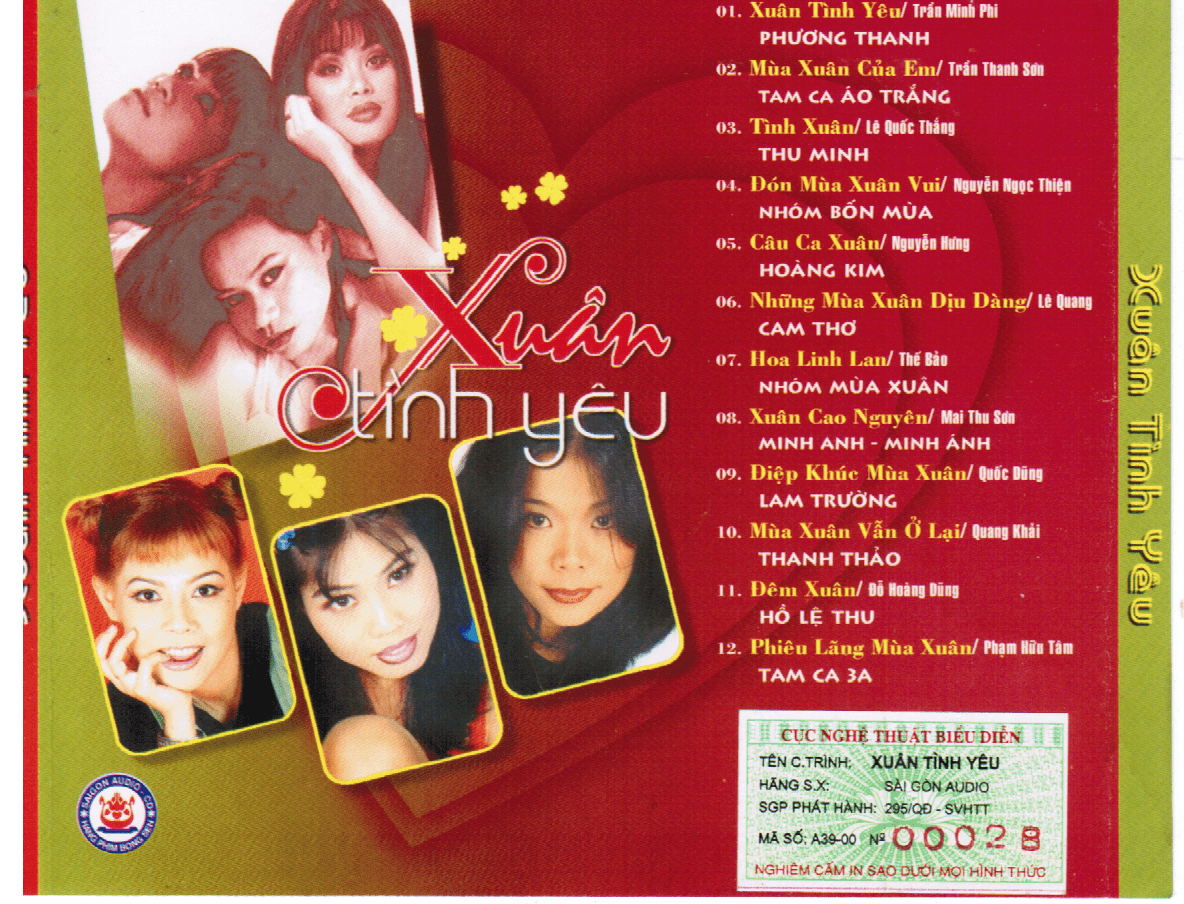 Sài Gòn CD -  Xuân Tình Yêu