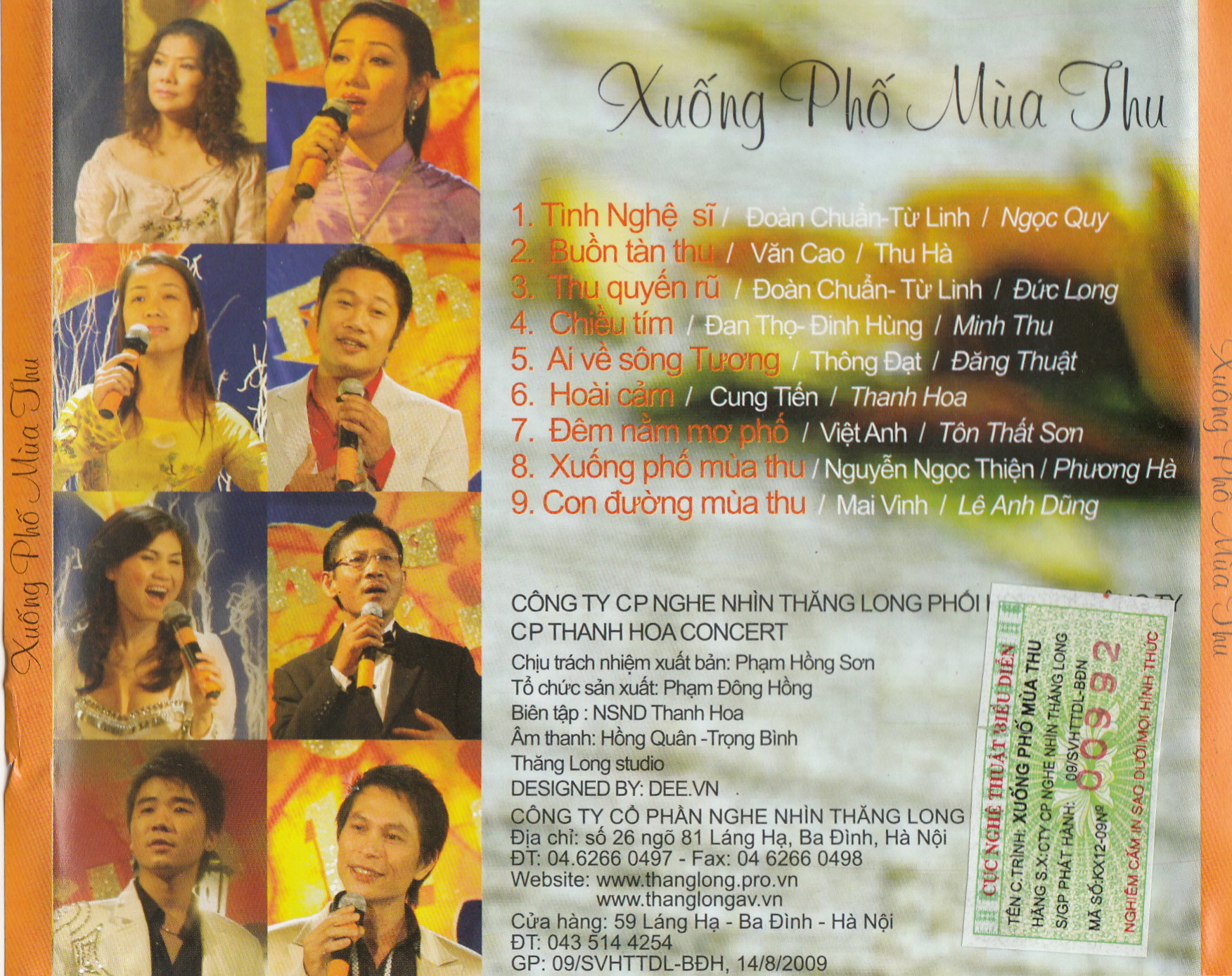 Thăng Long CD - Xuống Phố Mùa Thu