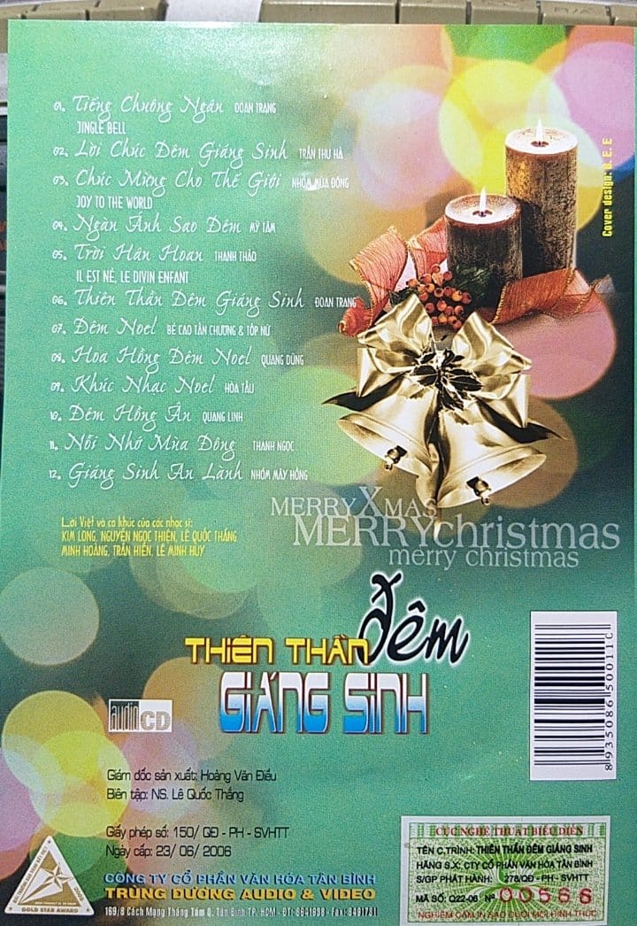 Trùng Dương CD - Thiên Thần Đêm Giáng Sinh