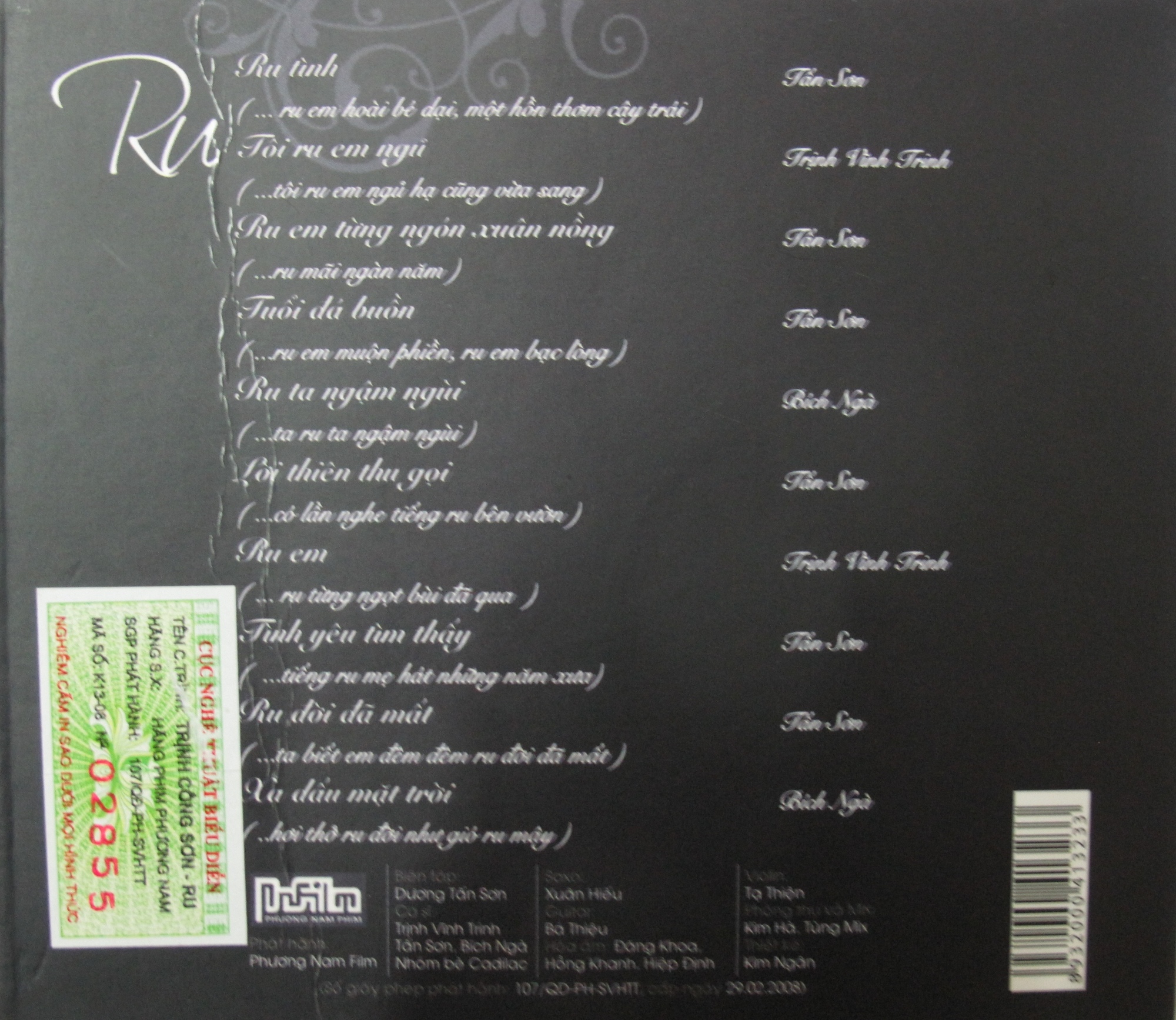 Phương Nam CD - Trịnh Công Sơn - Ru