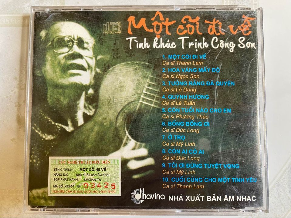 Dihavina CD - Một Cõi Đi Về - Tình Khúc Trịnh Công Sơn