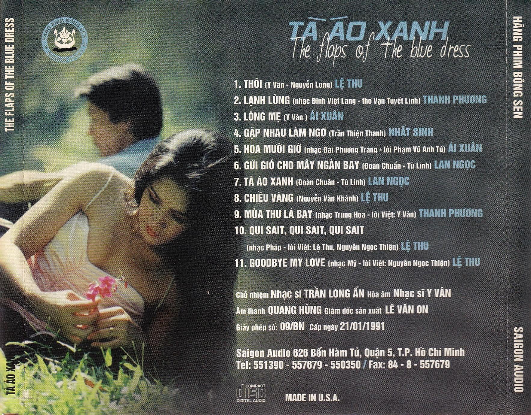 Sài Gòn CD - Tà Áo Xanh