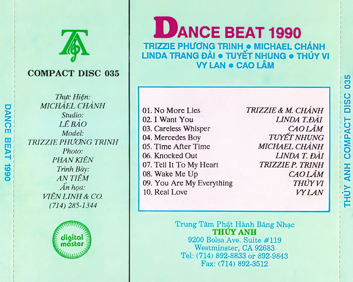 Thúy Anh CD035 - Dance Beat
