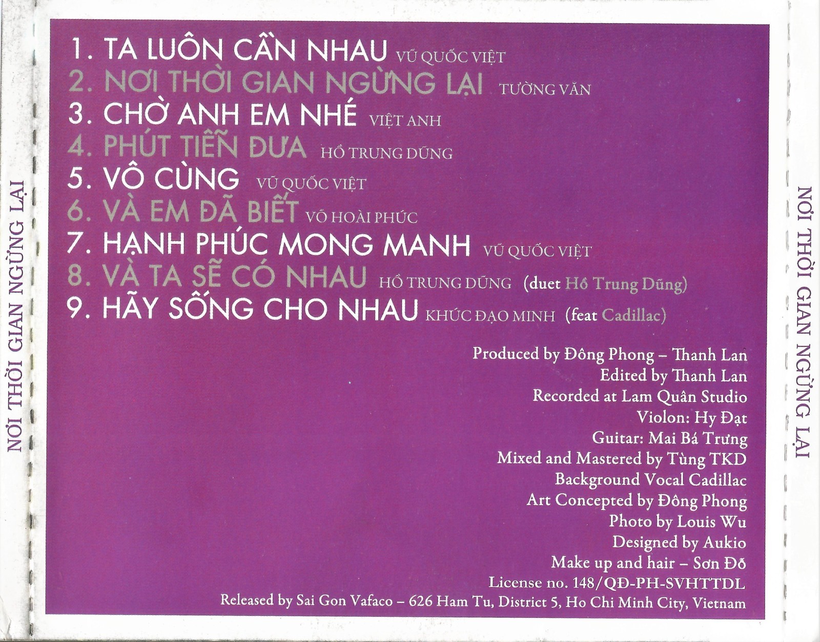 Thanh Lan Vol 1 - Nơi Thời Gian Ngừng Lại (2010)