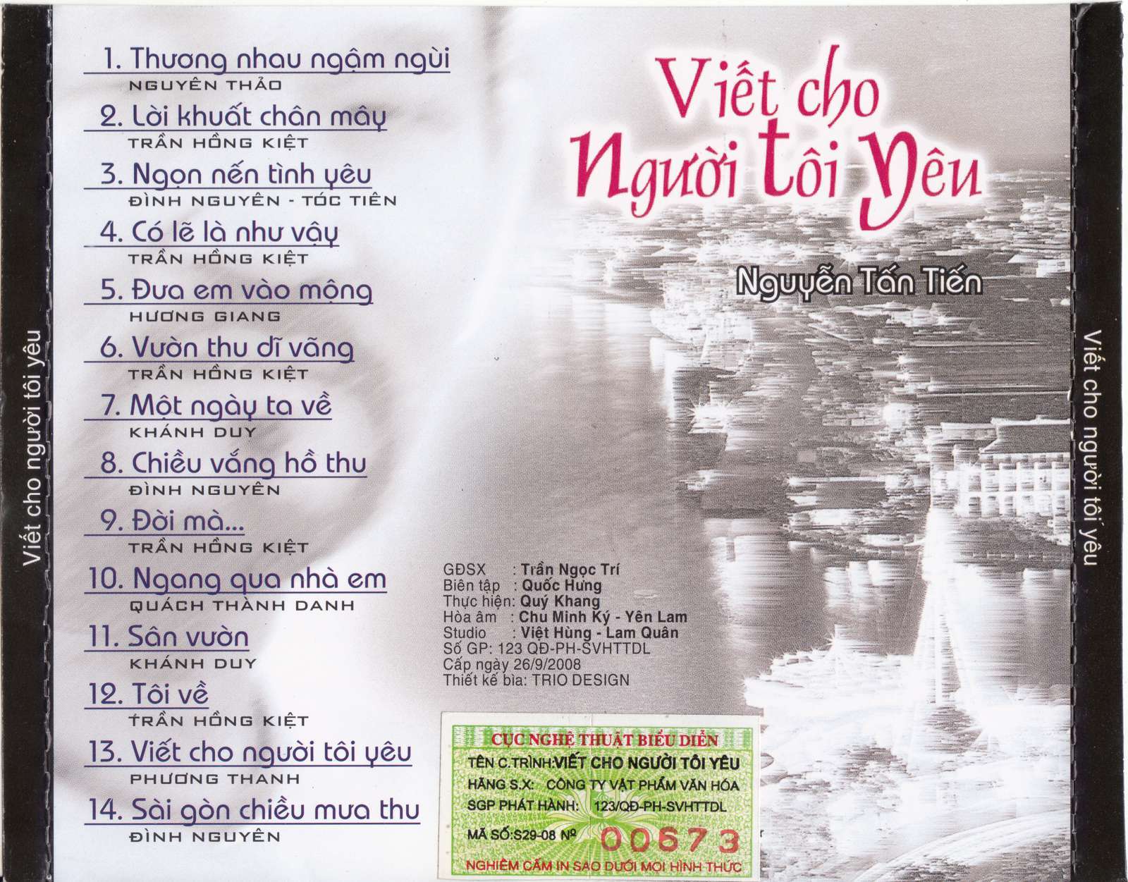 Vafaco CD - Viết Cho Người Tôi Yêu