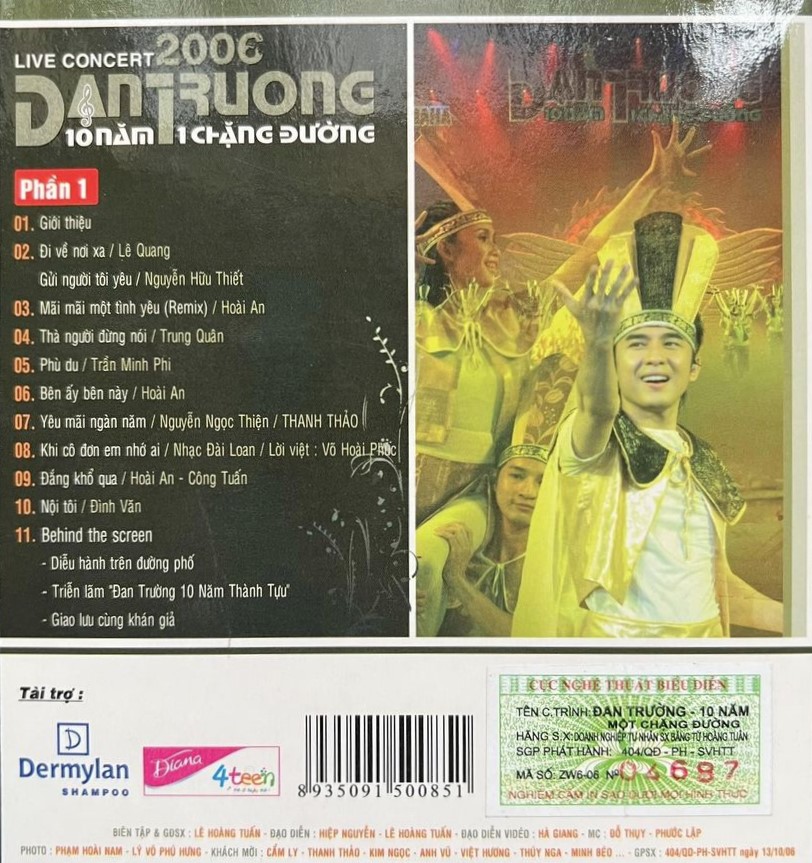 Đan Trường Live Concert 2006 - 10 Năm Một Chặng Đường - Phần 1