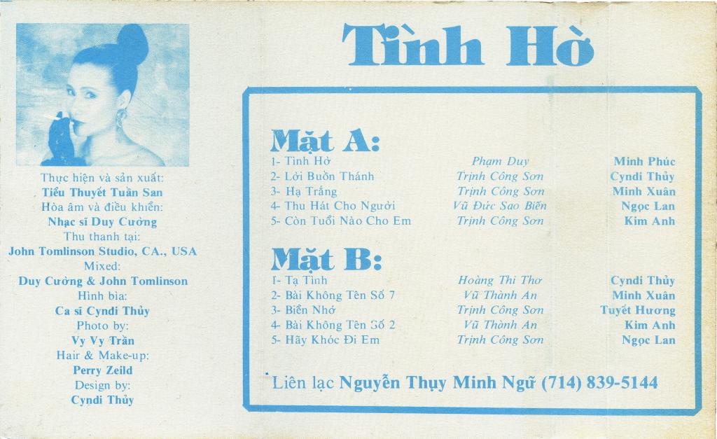 Tape Tiểu Thuyết Tuần San - Tình Hờ