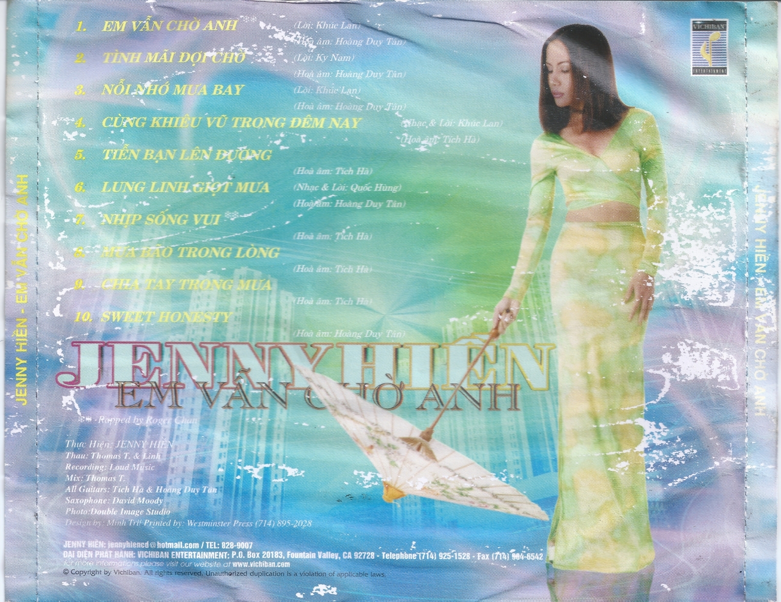 Vichiban CD - Em Vẫn Chờ Anh - Jenny Hiền