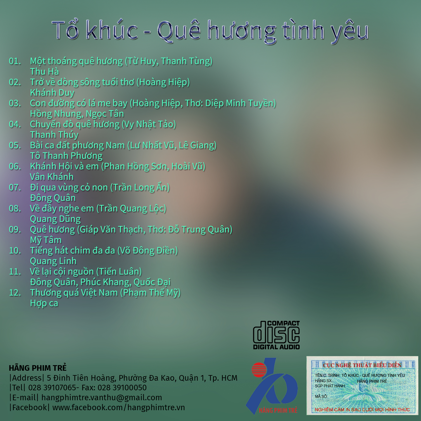 Hãng Phim Trẻ CD - Tổ Khúc - Quê Hương Tình Yêu