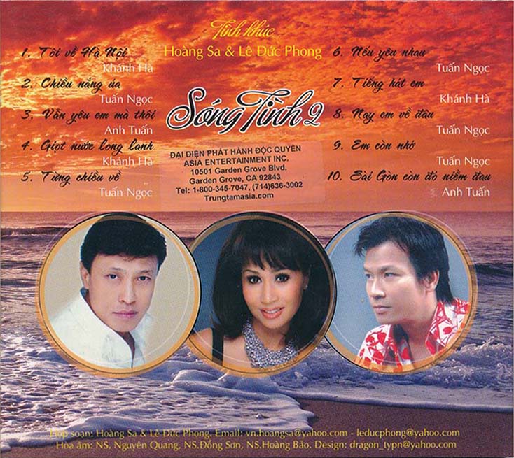 Asia CD - Sóng Tình 2