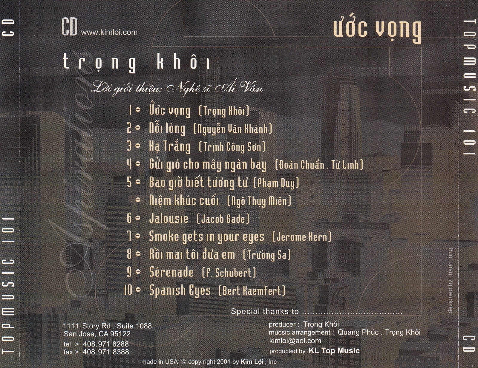 Trọng Khôi Saxophone - Ước Vọng