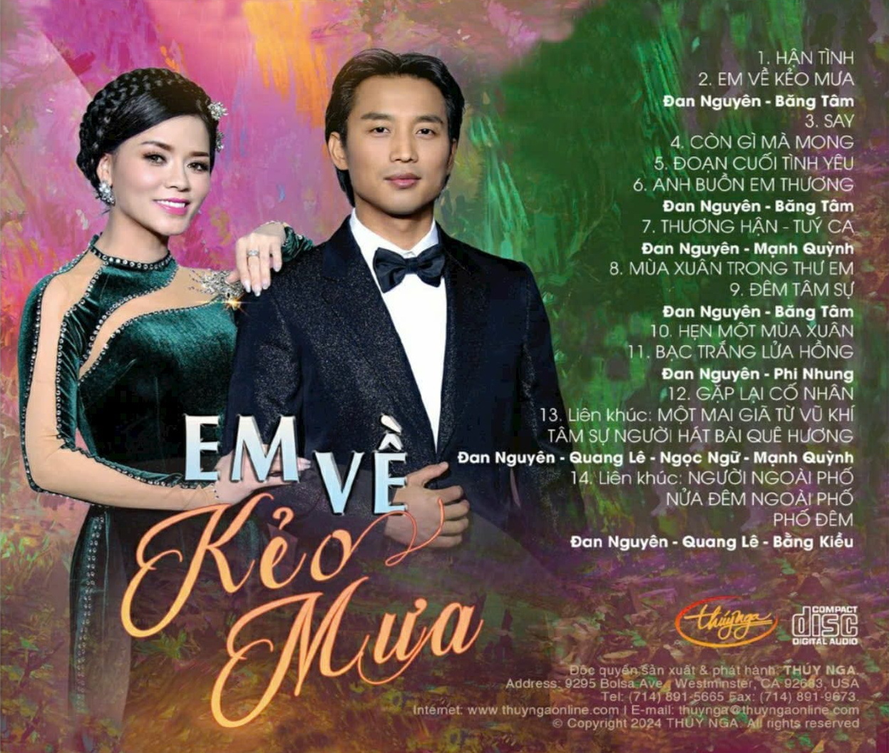 Thúy Nga CD - Em Về Kẻo Mưa - Đan Nguyên
