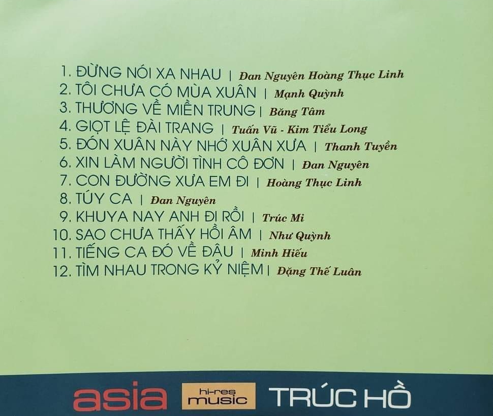 Trúc Hồ CD - Tình Khúc Châu Kỳ