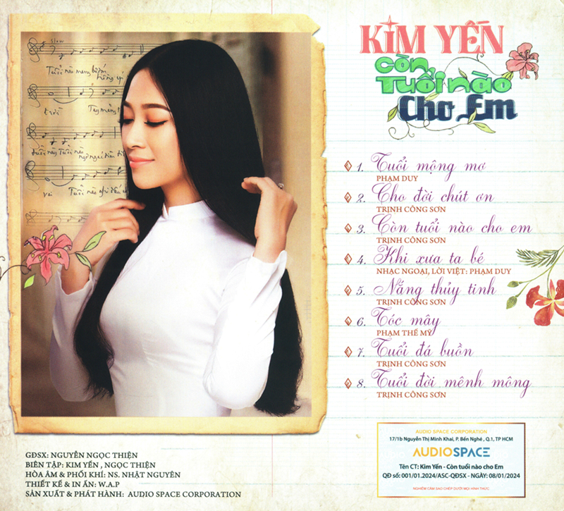 Audio Space CD - Còn Tuổi Nào Cho Em - Kim Yến