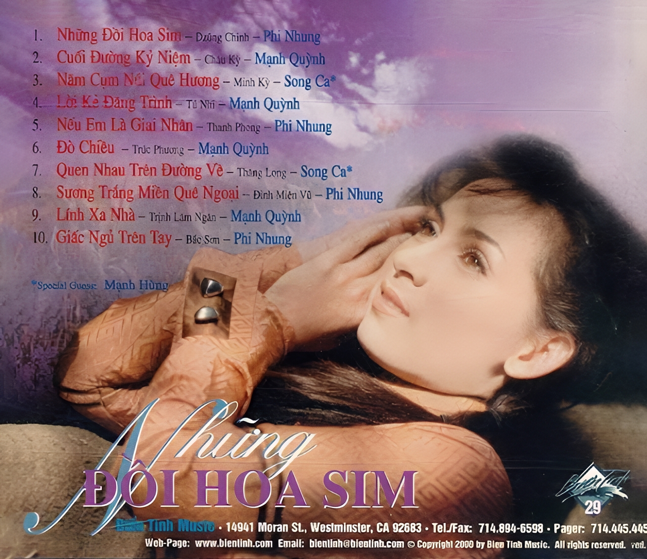 Biển Tình CD029 - Những Đồi Hoa Sim - Mạnh Quỳnh & Phi Nhung